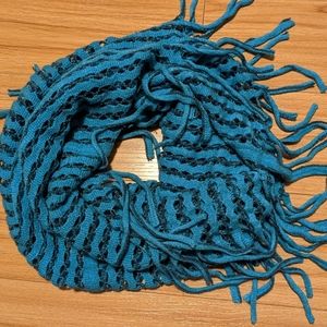 ⭐ BOGO | Turquoise Sheer Fringed Scarf